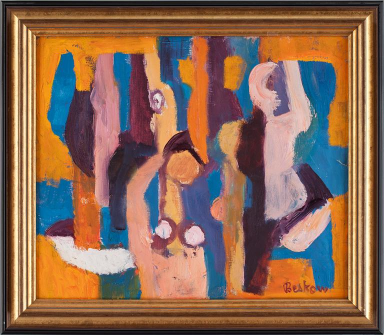 BO BESKOW, olja på duk, sign.