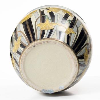 Outer covers, a pair, porcelain, G Fieravino, Italy, late 20th century.