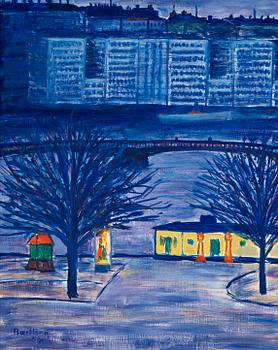 260. Olle Bærtling, "Stockholms ström" (Scene from Stockholm).