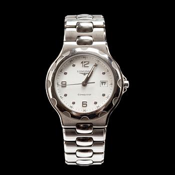 ARMBANDSUR, Longines Conquest. Stål.