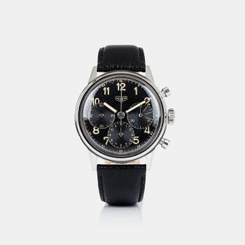 HEUER, kronograf, "Gilt Dial".