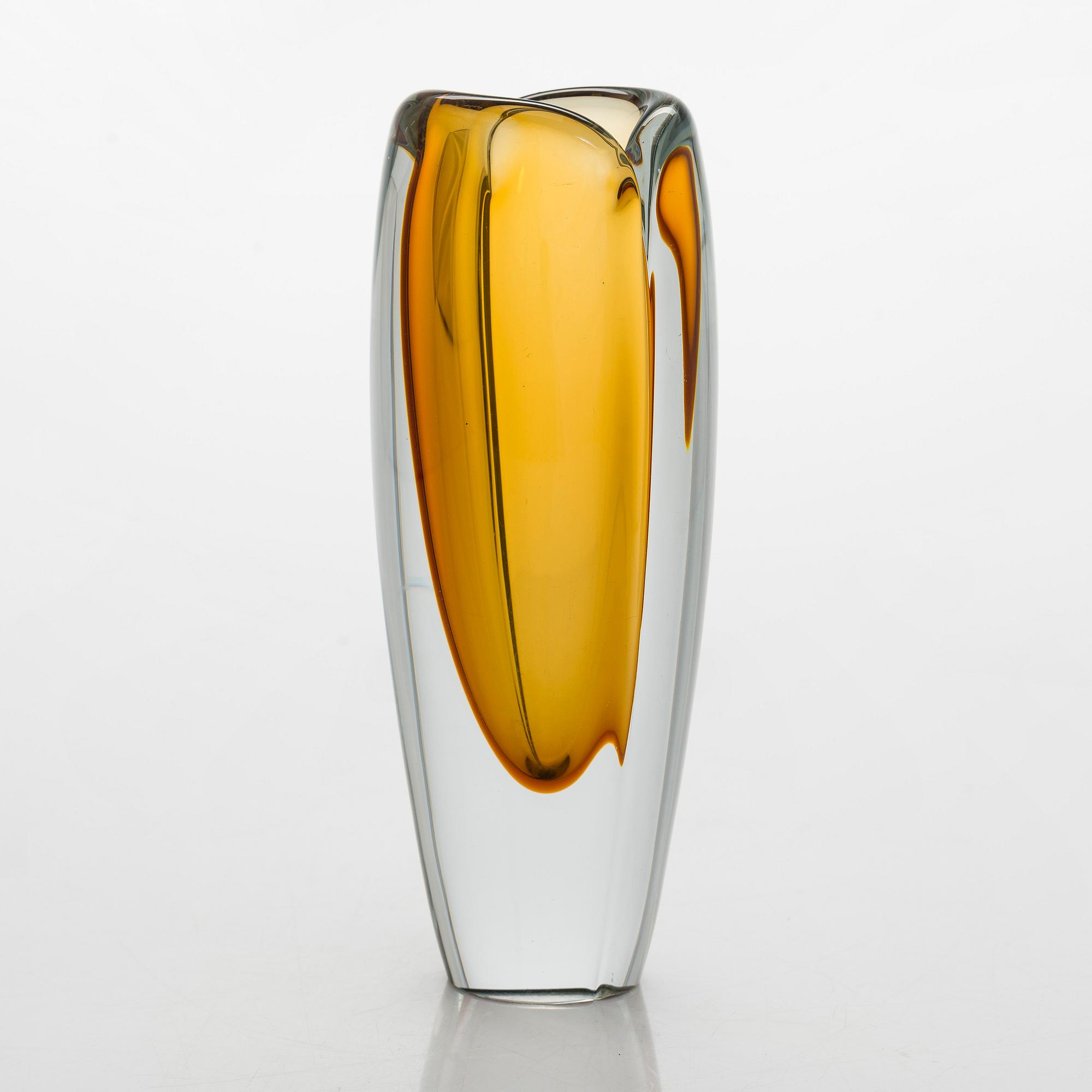 Kaj Franck, vas, glas, 'Usva' (Dis), signerad K. Franck Nuutajärvi Notsjö -59.