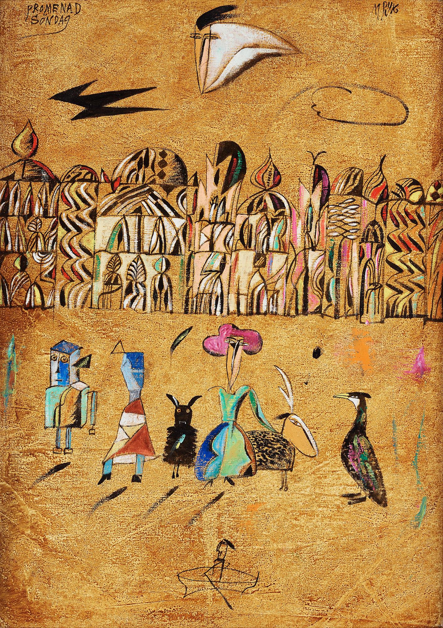 Madeleine Pyk, "Promenad söndag".