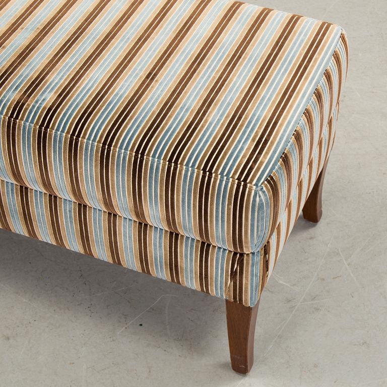A 21st century footstool. Selva Style International Furniture, Italy.