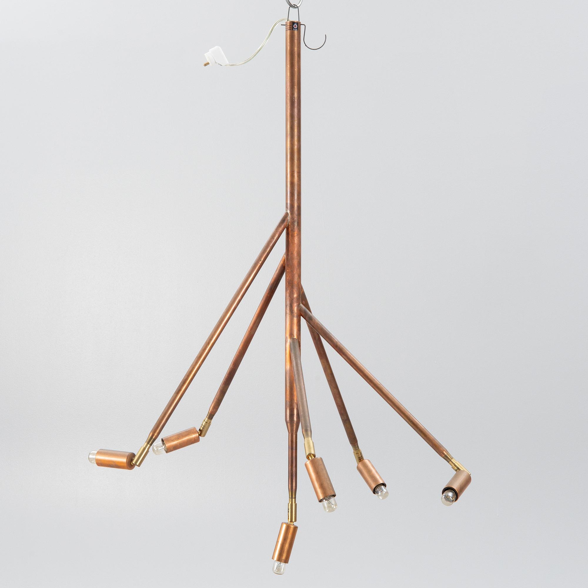 Jonas Bohlin, ceiling lamp, "Kvist", Örsjö Belysning, 21st century.