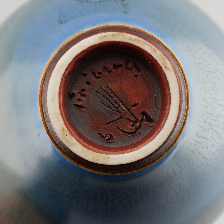 BERNDT FRIBERG, vas, stengods, Gustavsbergs Studio, 1965.