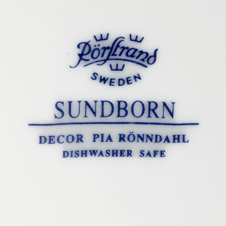 Pia Rönndahl, servis, 66 delar, "Sundborn", Rörstrand.