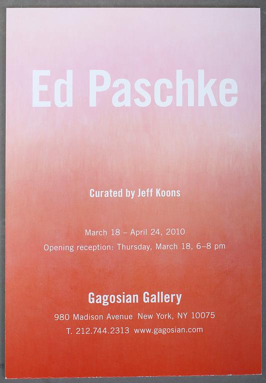 INVITATIONCARDS / INBJUDNINGSKORT, 30 st, mellan 2007-2014, bl a Damien Hirst, Cindy Sherman, Jeff Koons.
