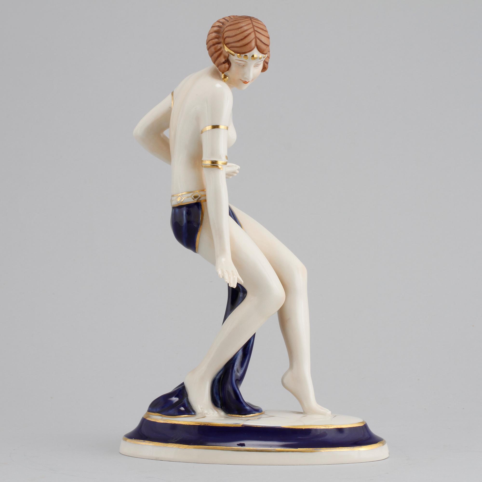 A porcelaine figurine, Czechoslovakia, 20th-century.