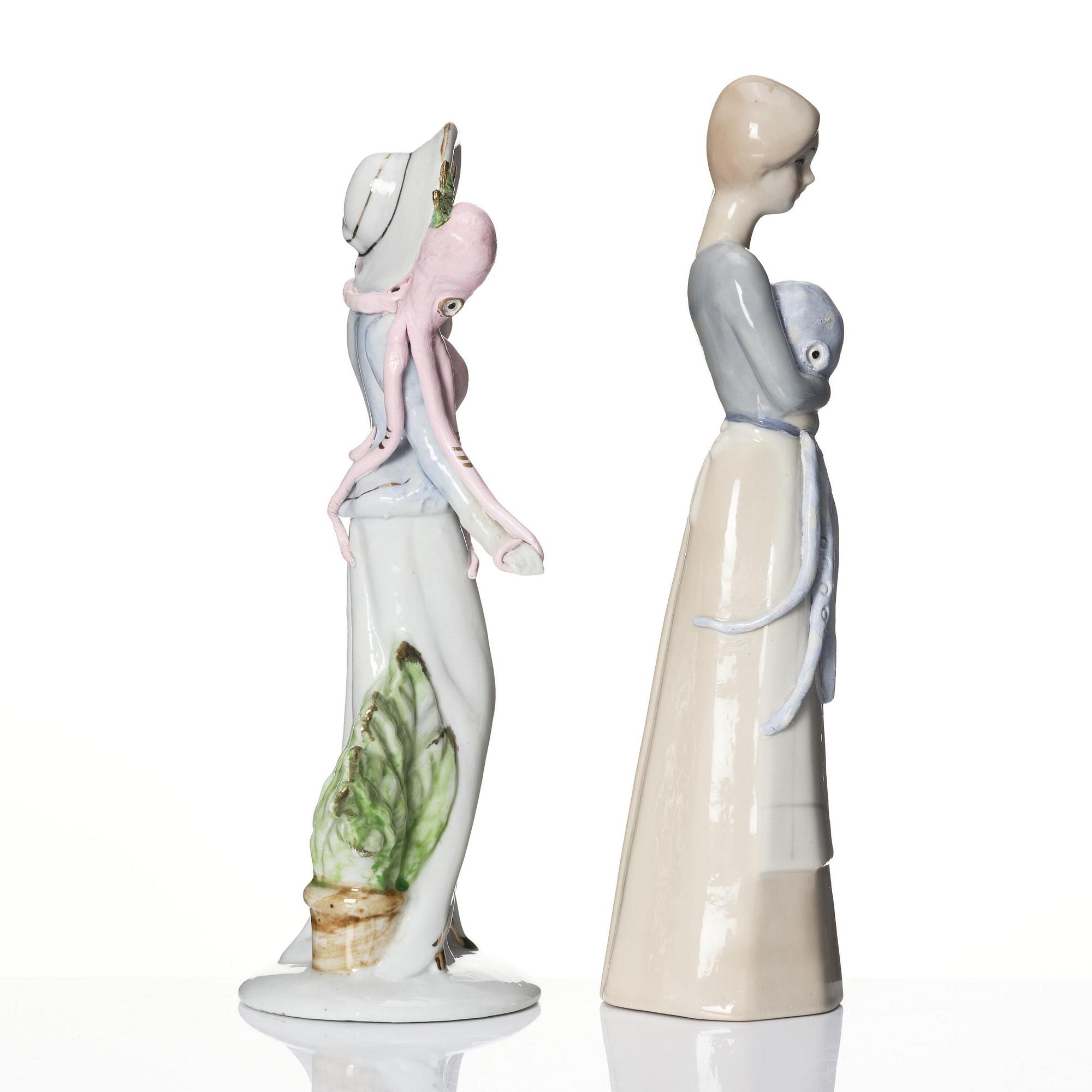 Ola Niklasson, Two women with octopuses.