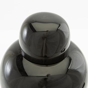 Carlo Scarpa, a lidded glass urn signed and dated Venini 2007.