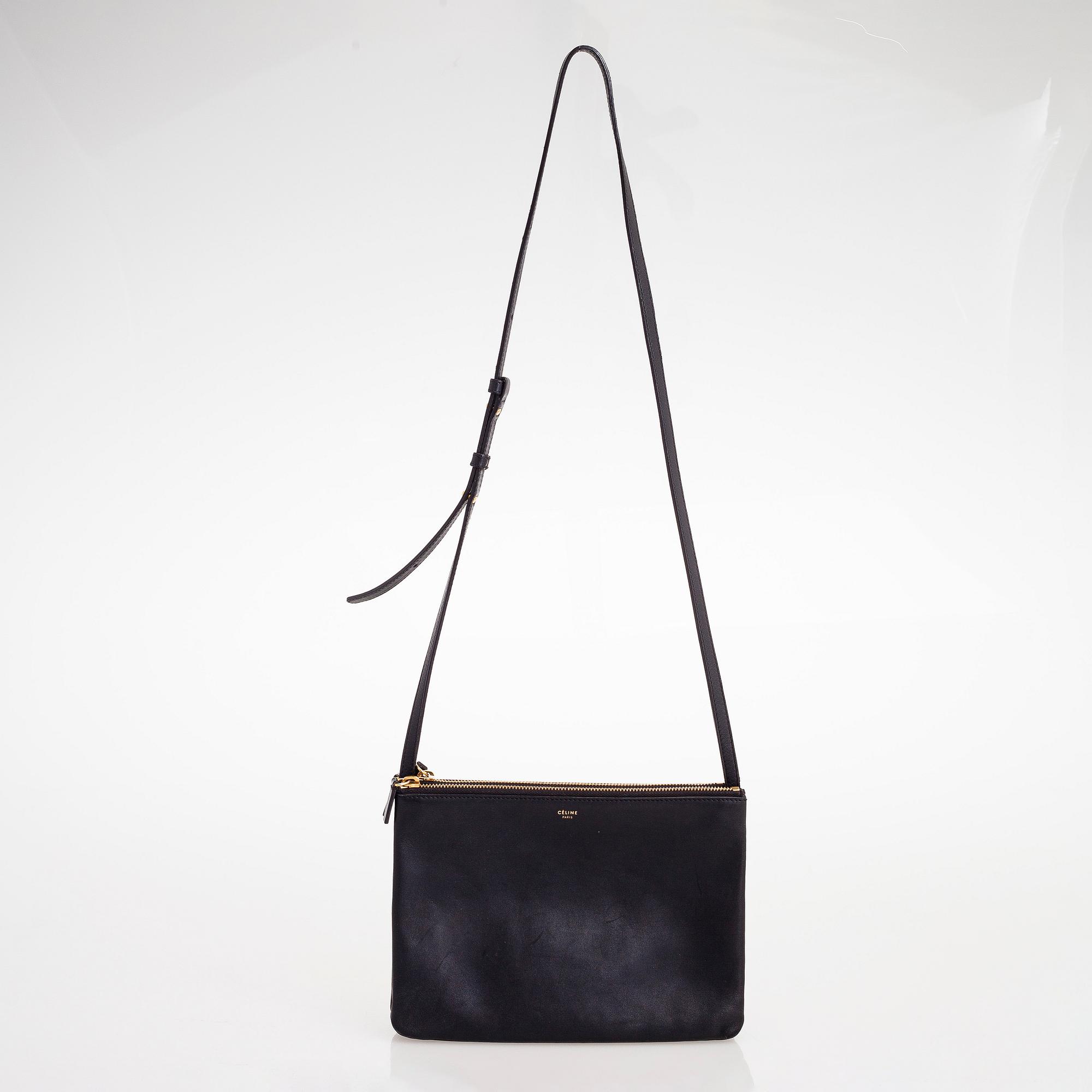 Celine A black Trio Bag. Bukowskis