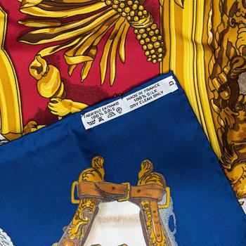 Hermès, scarf, "Musée".
