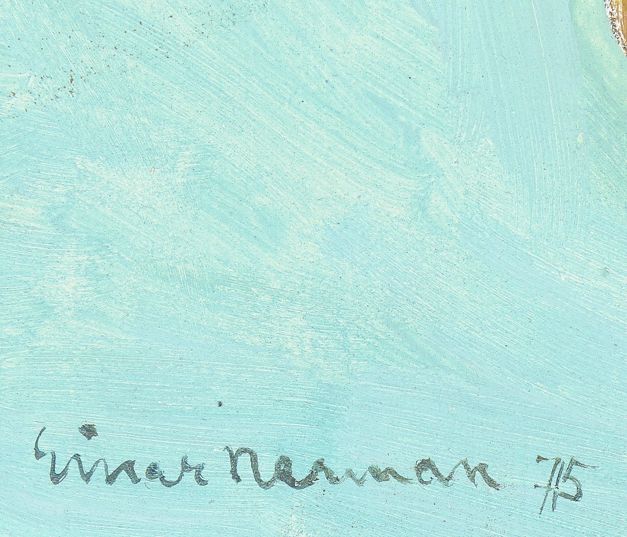 EINAR NERMAN, olja på pannå, signerad, otydligt daterad.