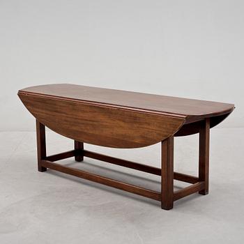 KLAFF- /SOFFBORD, s.k. Hunters table, 1900-talets mitt.