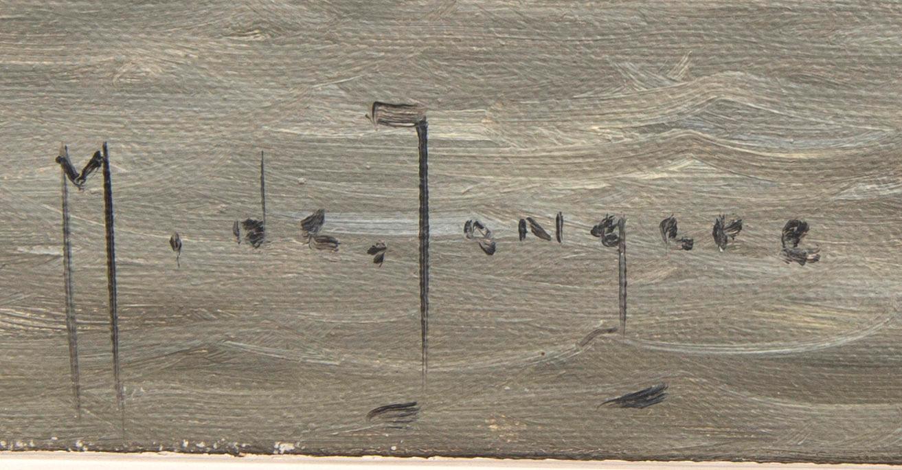 Marinus de Jongere, oil on canvas, signed.