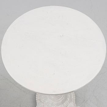 A pair of café tables, around 1900.