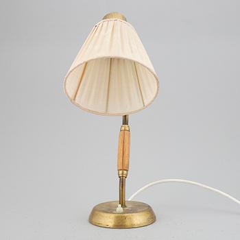 A late 20th Century table light.