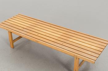 A Bjärnum Möbelfabrik bench.