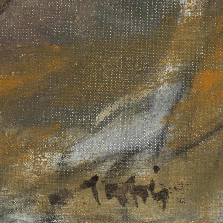 Ulf Trotzig, oil on canvas, signed.