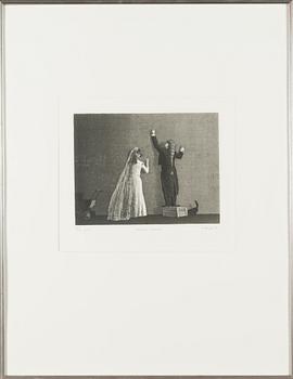 Esa Riippa, etsning och akvatint, signerad och daterad -92, numrerad 18/100 Tpl'a.