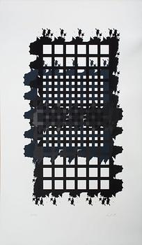 RAUL MEEL, färgserigrafi, signerad, numrerad 5/50 och daterad- 89.