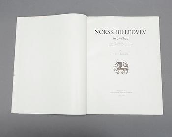 "NORSK BILLEDVEV 1550-1800", 3vol av Thor B. Kielland samt "DOBBELTVEV I NORG" 1 vol av Helen Engelstad. 1953 och 1958.
