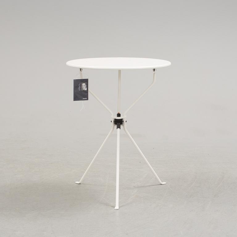 ACHILLE CASTIGLIONI, a 'Cumano' steel folding table from Zanotta.