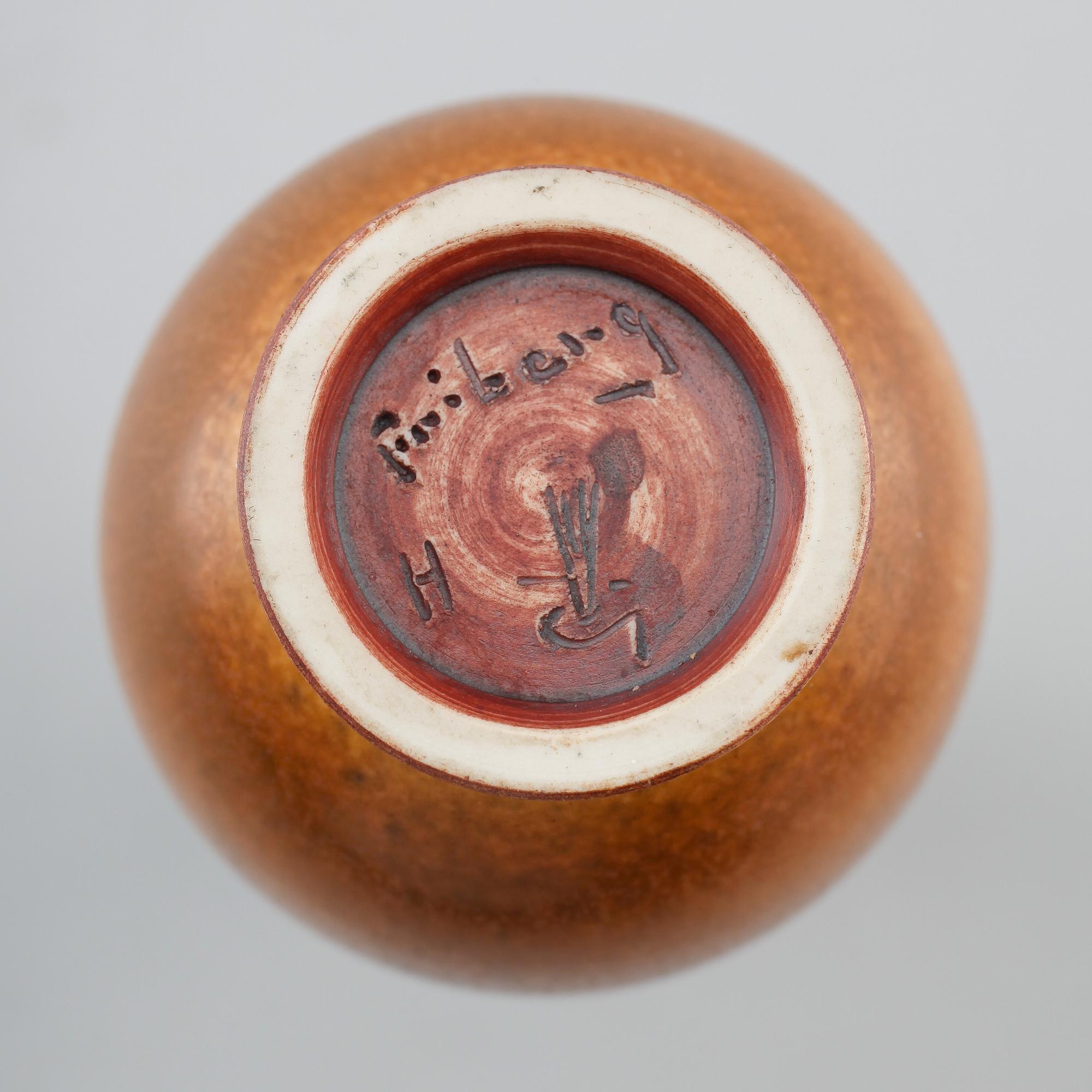 VAS, stengods, Berndt Friberg, Gustavsberg studio, 1966.