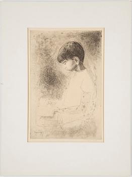 PARTI GRAFIK, ca 100 verk, bl.a från Föreningen för Grafisk Konst, Björn Brusewitz och Louis Bastin.