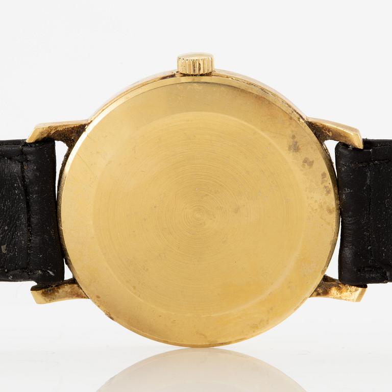 Eiger, wristwatch, 18K gold, 34.5 mm.