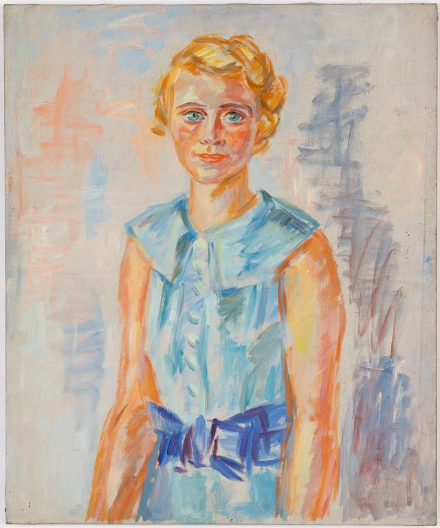 Birger Simonsson, oil on canvas, signed by the estate.