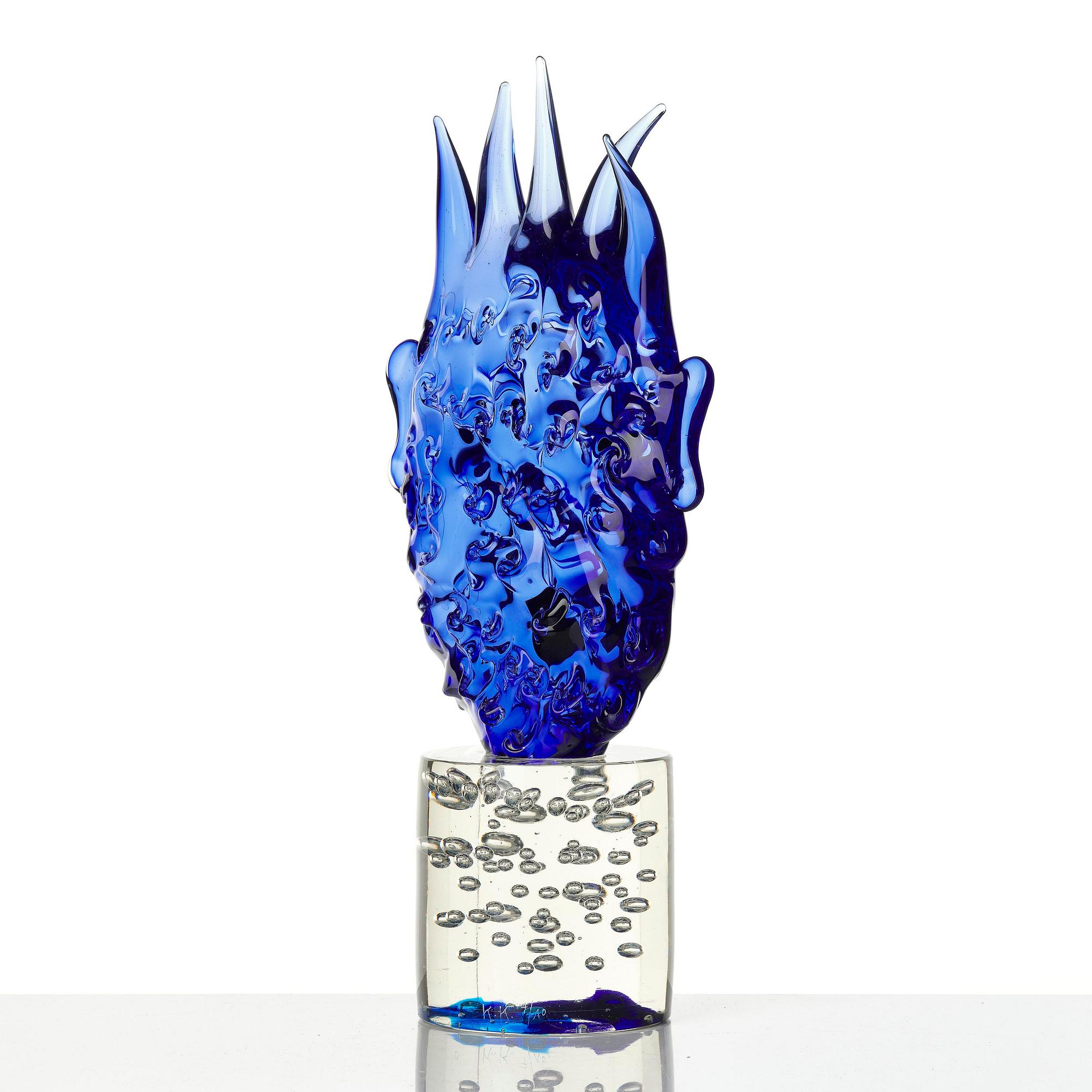 Kiki Kogelnik, "Ocean", skulptur, glas, Berengo Studio, Murano, Italien, 1996, ed. 7/10.