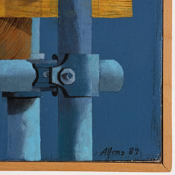 Sven Alfons, "Poeten: Ett monument II".