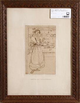 Carl Larsson · LARSSON, CARL, efter, tryck, Fören. för grafisk konst 1904.