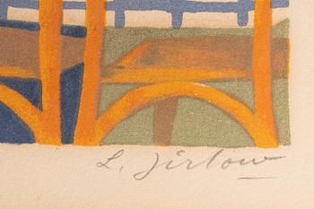 Lennart Jirlow, "Restauranginteriör".