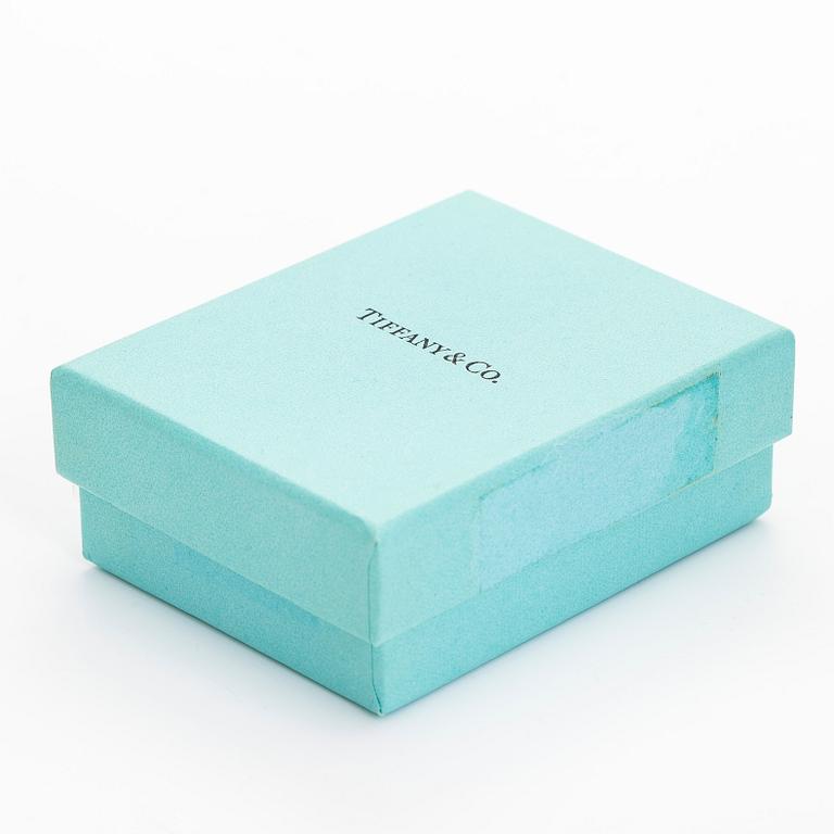 Tiffany & Co, kaulakoru / riipus ja ketju, platinaa, briljanttihionta timantti.