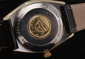 OMEGA CONSTELLATION, Pie- Pan, automatic, chronometer. Guld på stål, datum. 1960 t.