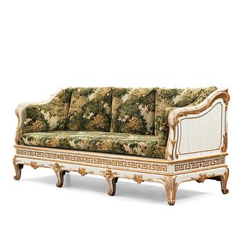 A Swedish Rococo 18th century sofa.