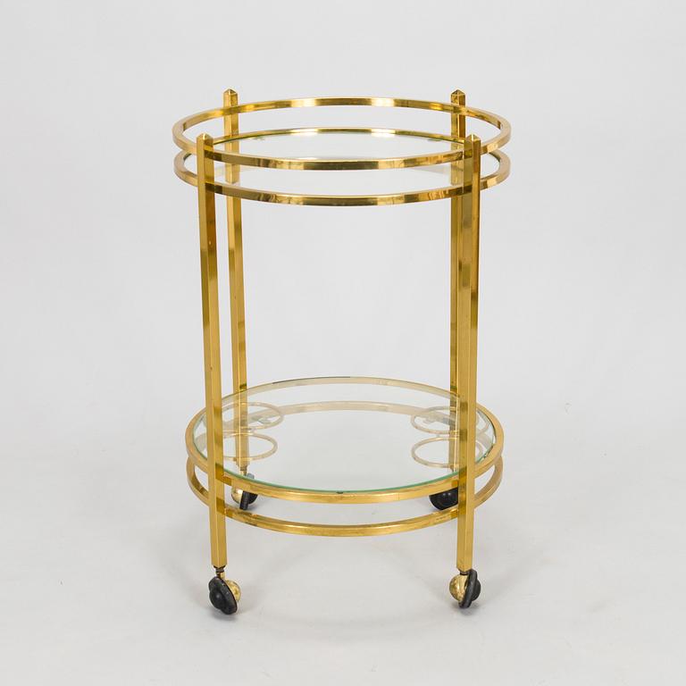 A mid 20th century serving trolley.