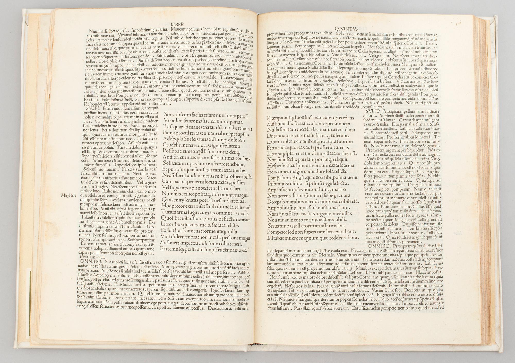 BOOK, Lucanus’ Pharsalia, 1493.