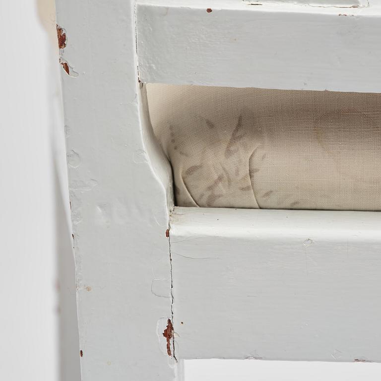 A set of six late Gustavian chairs by E. Öhrmark (master in Stockholm 1777-1813).