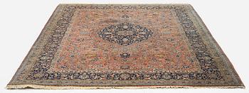 A semi-antique Tabriz carpet, Northwest Persia, c. 280 x 196 cm.