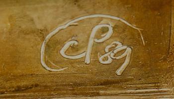 CORNELIU PETRESCU, blandteknik, monogramsignerad och daterad -89.