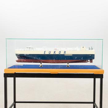 Fartygsmodell "Morning Cornet", Hundai Sahmo Heavy Industies Company LTD. 2007.