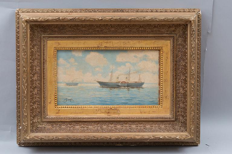 Leonid Demyanovich Blinov, SHIPS BY THE COAST.