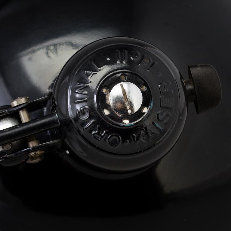 VÄGGLAMPA, Christian Dell, Kaiser & Co, formgiven 1936.