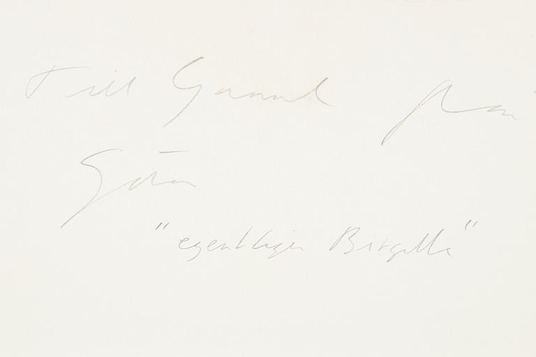 C Göran Karlsson, färgserigrafi, signerad 27/70.