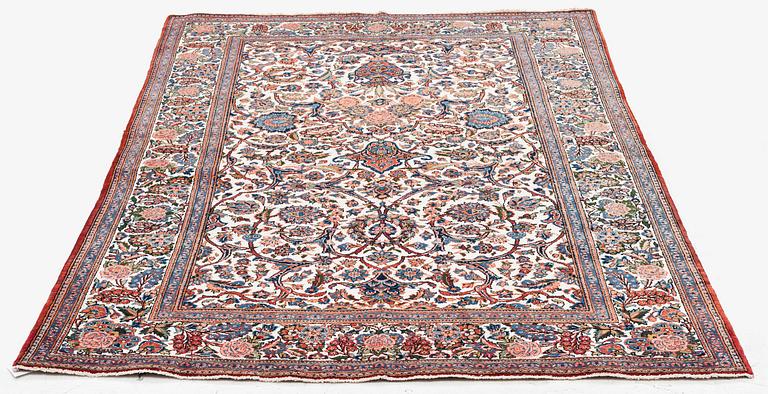 Matta, semiantik Keshan, centrala Persien, ca 205 x 135 cm.