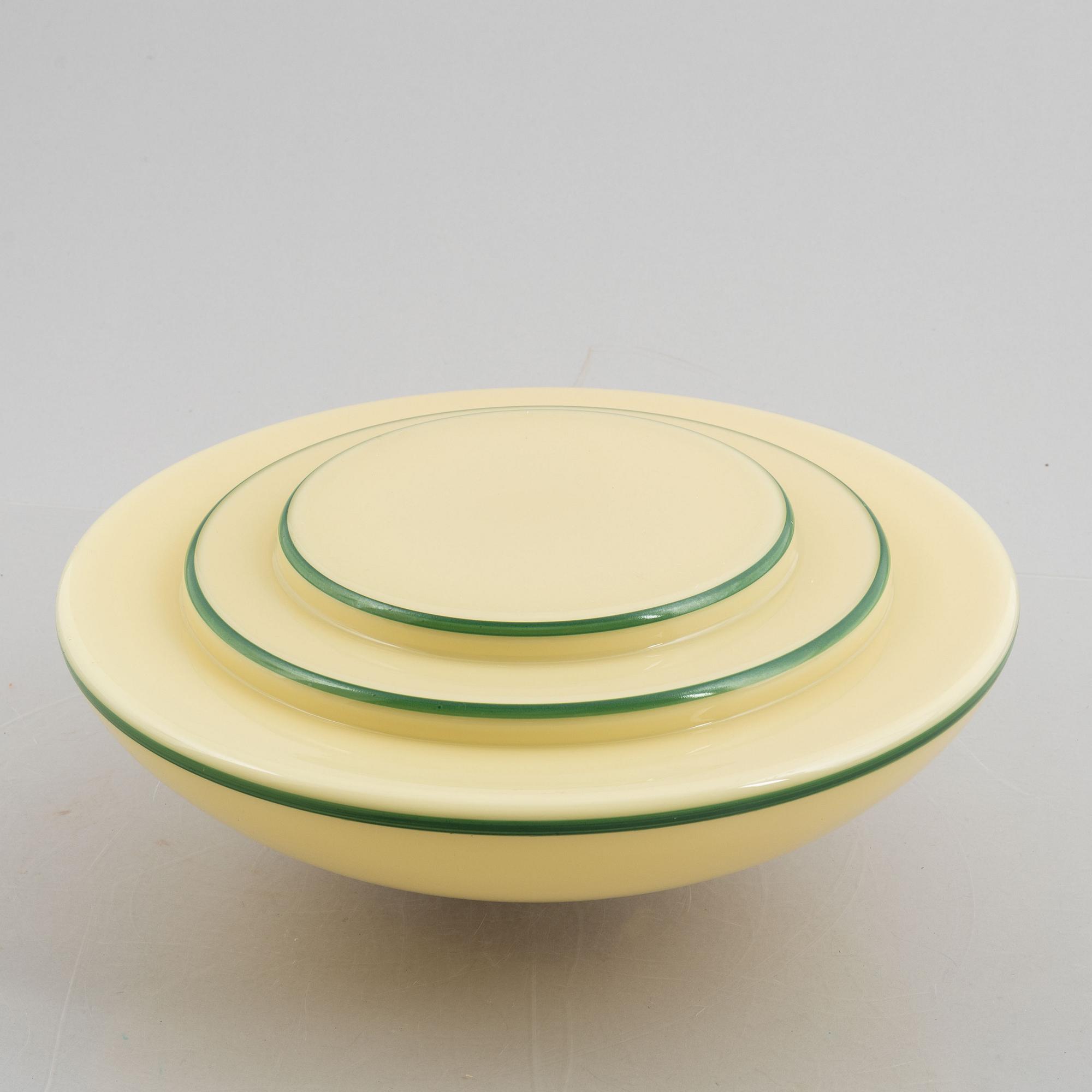 Harald Notini, taklampa, modell "10755", Arvid Böhlmarks Lampfabrik, 1930-tal.